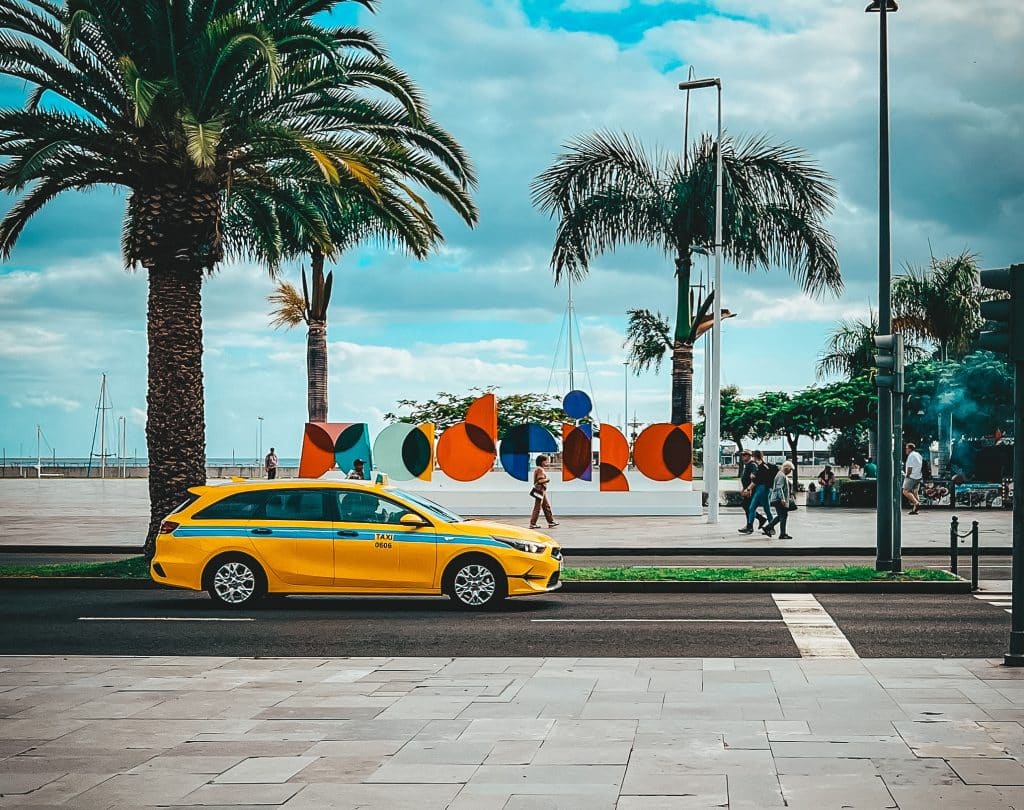 The promenade in Funchal