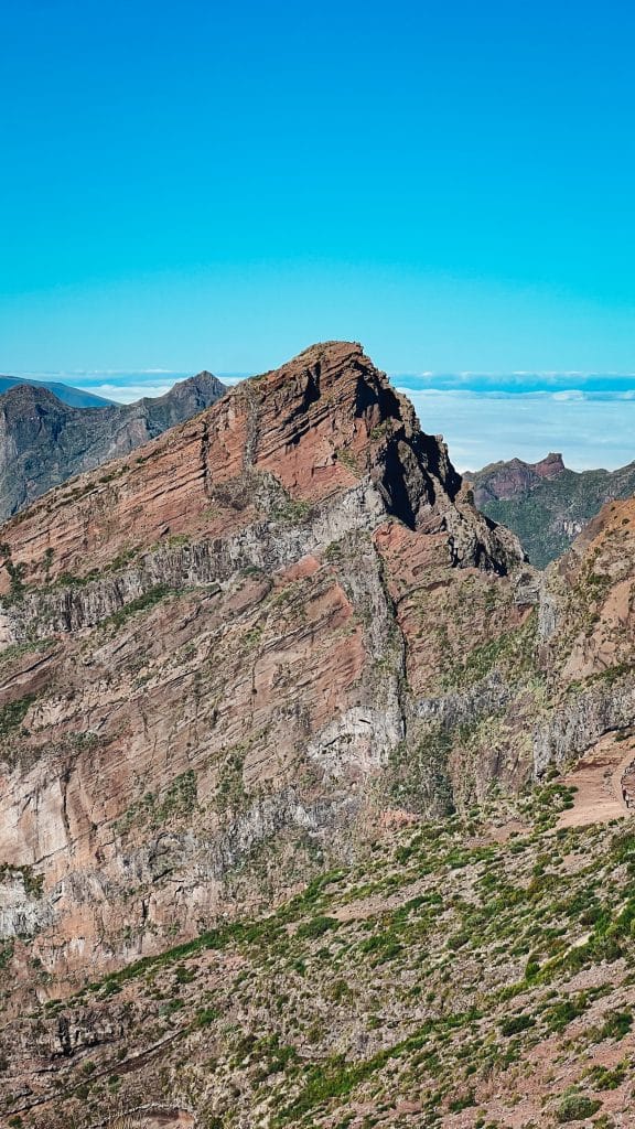 Daytime views from Pico do Arieiro. Photo: Ewelina Podrez-Siama – November 2023
