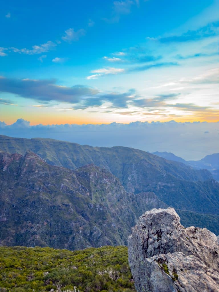 Sunrise on Pico do Arieiro. Photo: Ewelina Podrez-Siama – March 2025