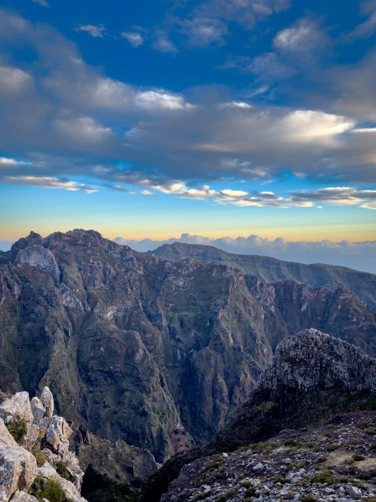 Sunrise on Pico do Arieiro, photo: Ewelina Podrez-Siama – March 2025