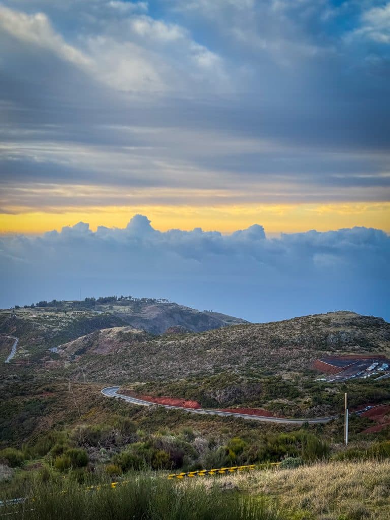 Sunrise on Pico do Arieiro. Photo: Ewelina Podrez-Siama – March 2025