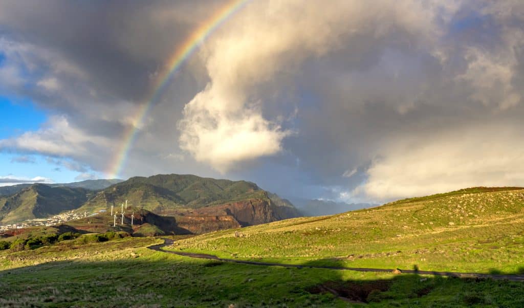 Madeira weather – rain and sunshine at the same time